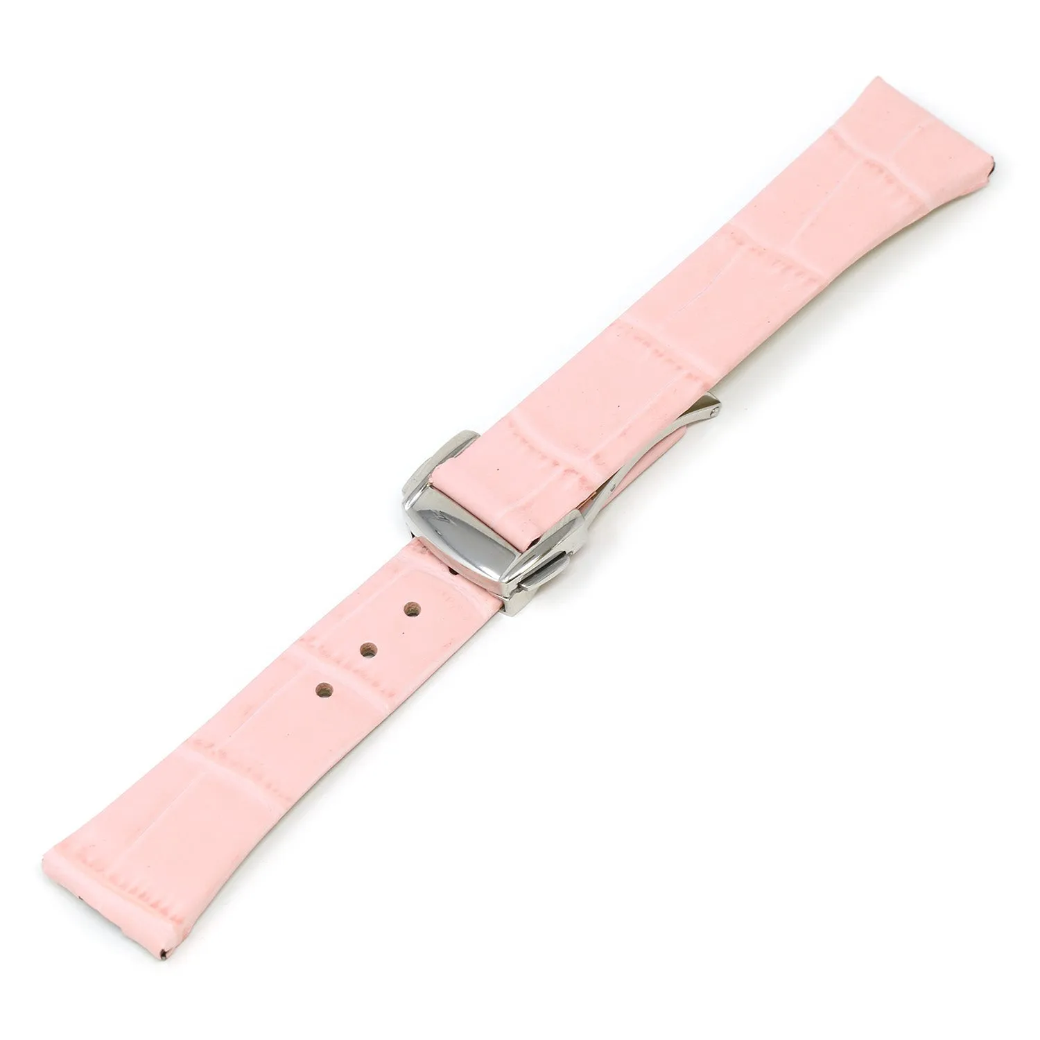 Croc Embossed Leather Strap for Omega Constellation 1,2,3