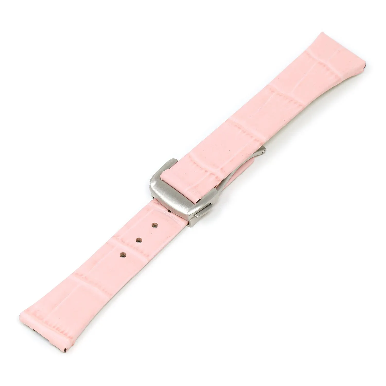 Croc Embossed Leather Strap for Omega Constellation 1,2,3