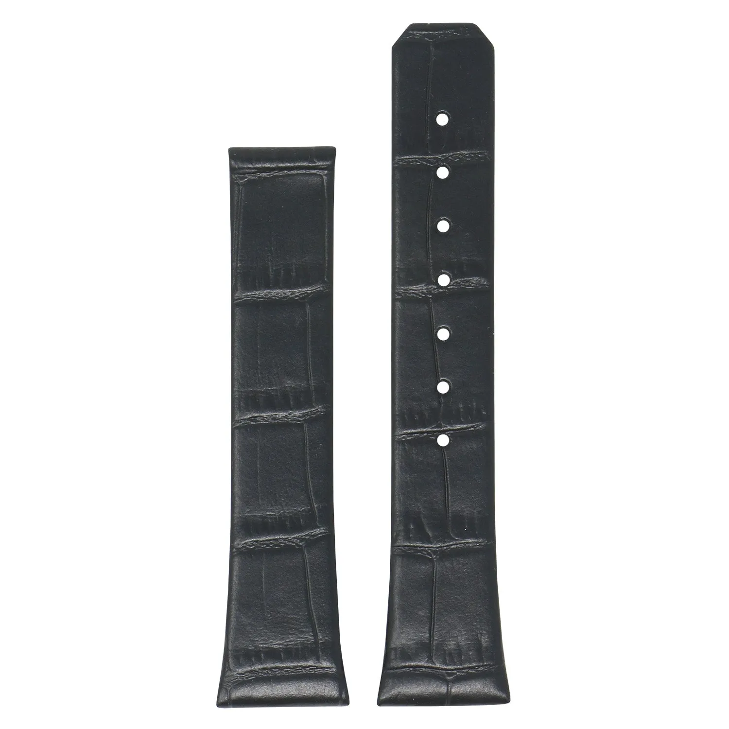 Croc Embossed Leather Strap for Omega Constellation 1,2,3