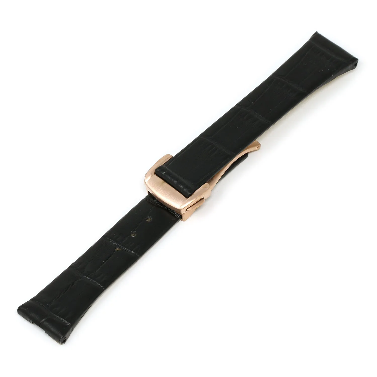 Croc Embossed Leather Strap for Omega Constellation 1,2,3
