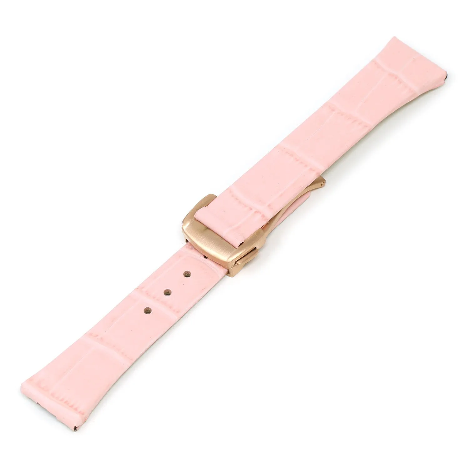 Croc Embossed Leather Strap for Omega Constellation 1,2,3