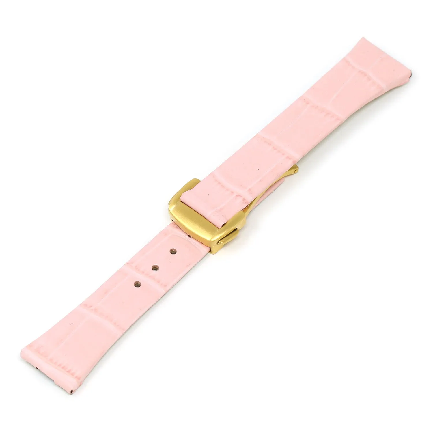 Croc Embossed Leather Strap for Omega Constellation 1,2,3