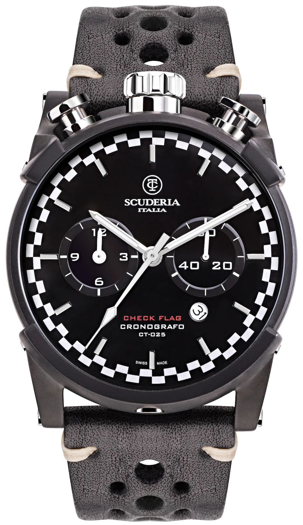 CTS Watch Bullet Head Check Flag