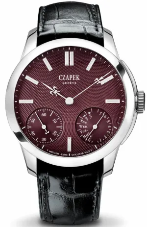 Czapek Watch Quai Des Bergues White Gold Rosewood & Diamonds S Limited Edition