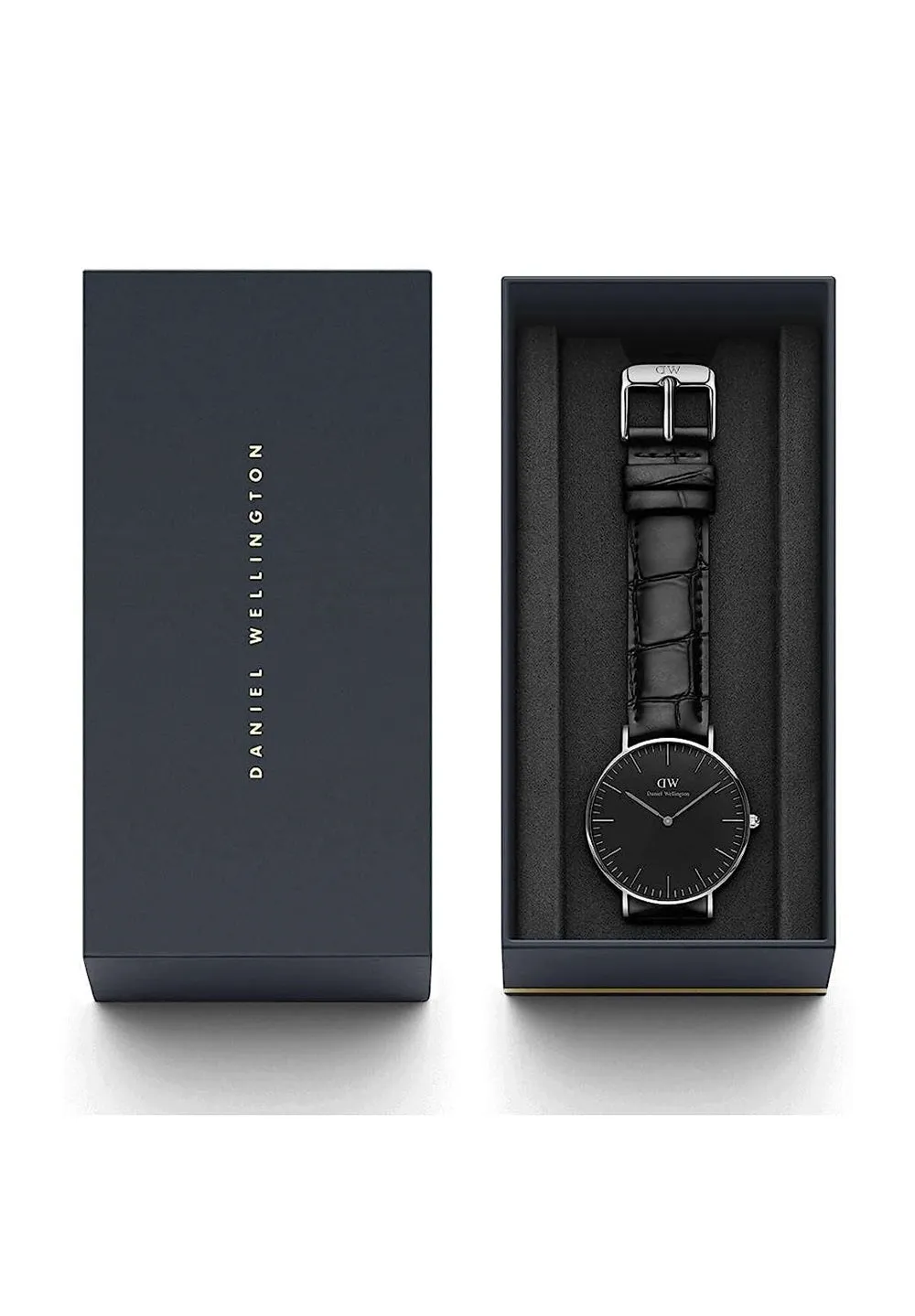 Daniel Wellington Black Dial Unisex Analogue Watch - DW00100147