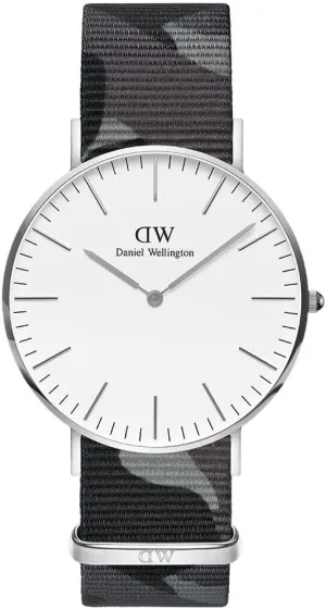 Daniel Wellington Classic 40 mm White Dial Men Analolgue Watch - DW00100372