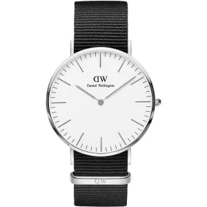 Daniel Wellington Classic Cornwall 40mm Men's Silver Watch DW00100258