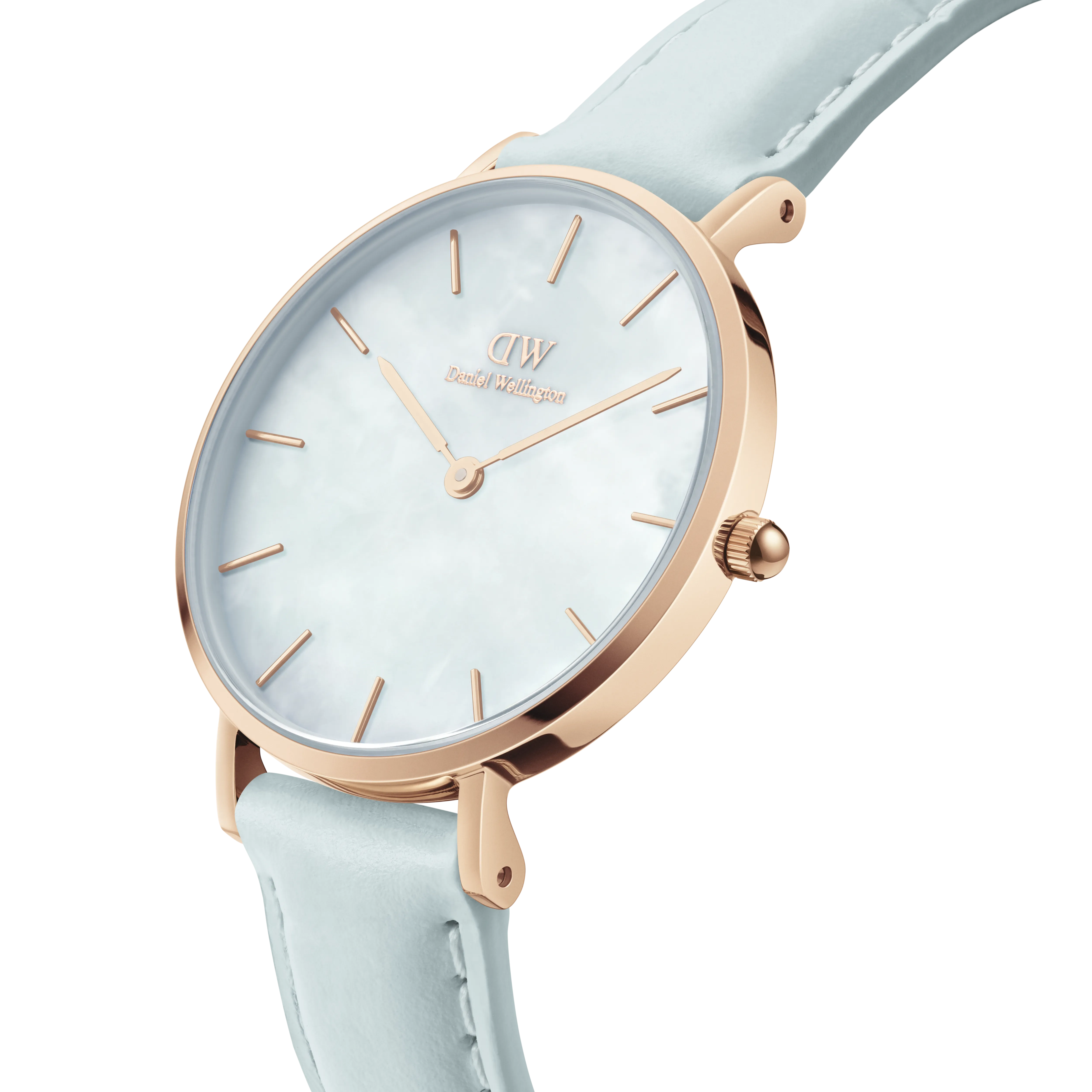 Daniel Wellington Petite 28 mm Blue Dial Women Analogue Watch - DW00100635