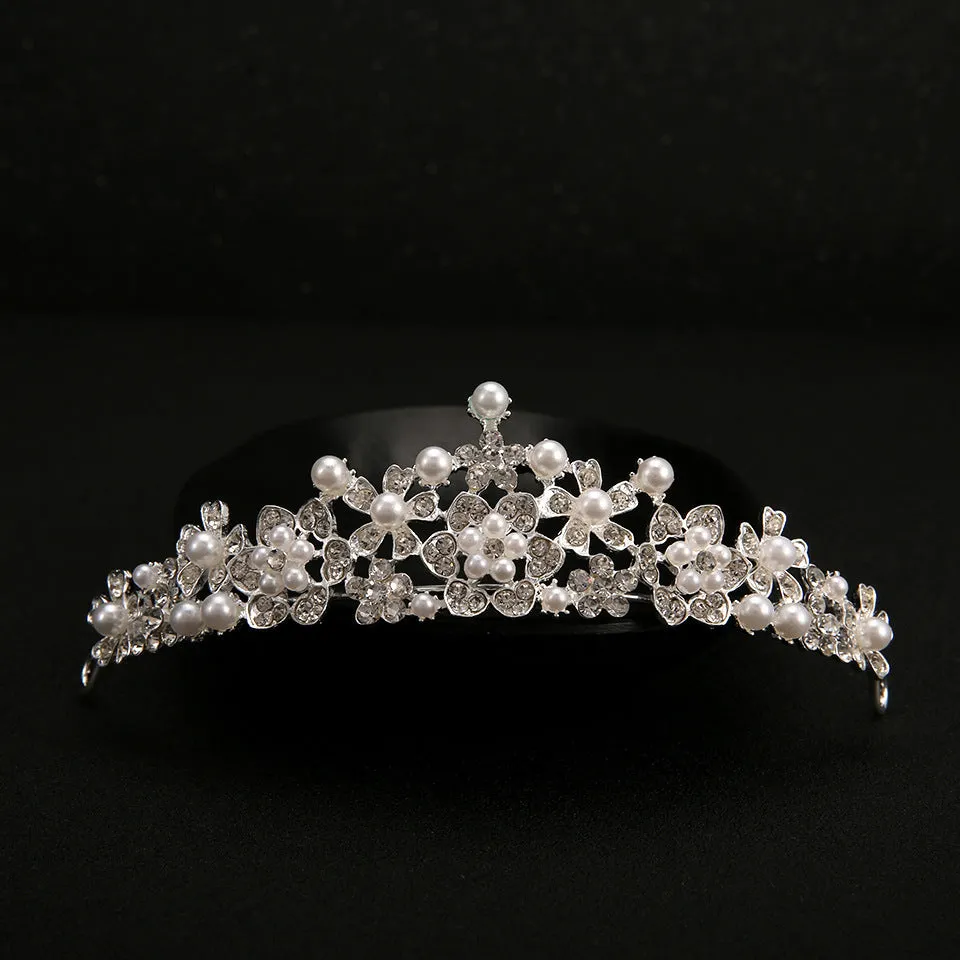Diamond Earrings Necklace Bridal Jewelry