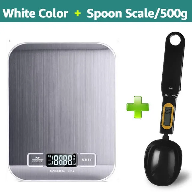 Digital Kitchen Scale 5kg/10kg Food Multi-Function 304 Stain