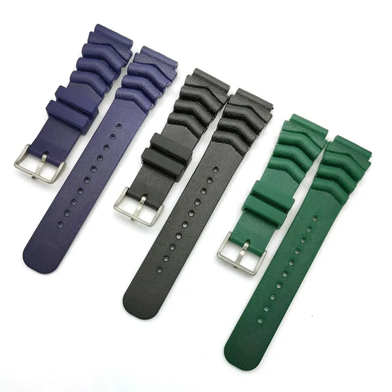 Diving Resin Watch Band for Seiko Prospex SKX007 MM007