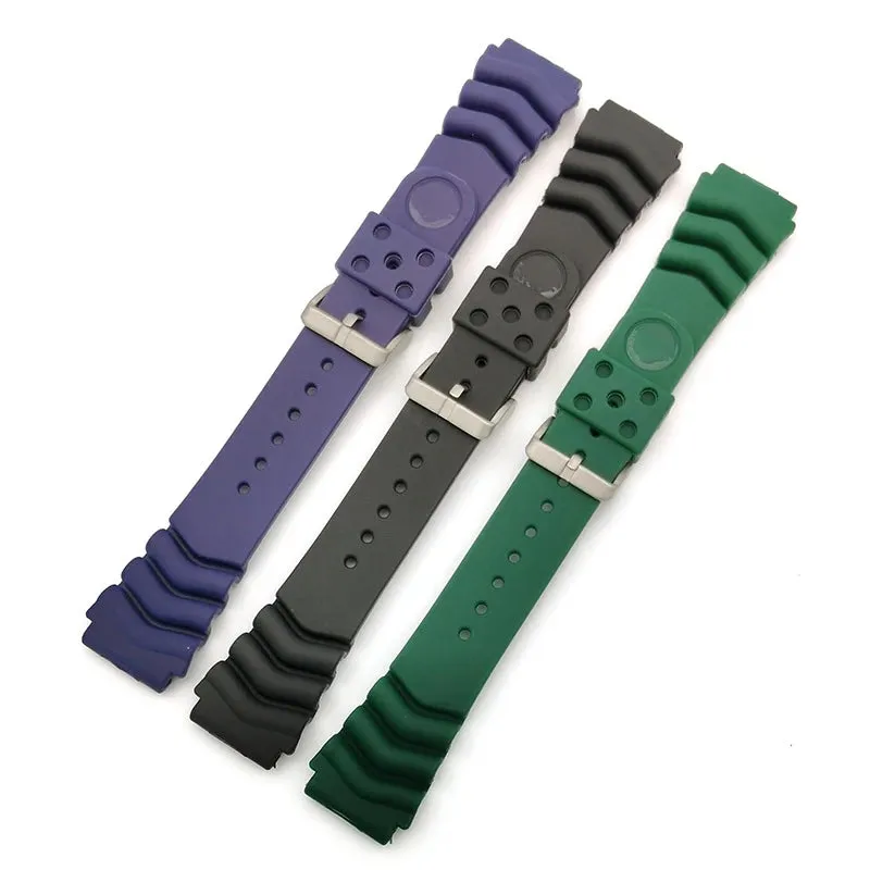 Diving Resin Watch Band for Seiko Prospex SKX007 MM007