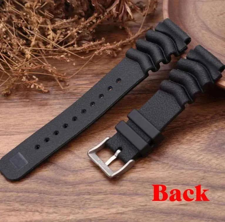 Diving Resin Watch Band for Seiko Prospex SKX007 MM007