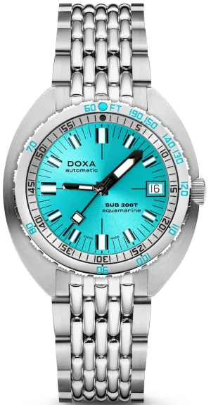 Doxa SUB 200T Aquamarine Sunray Bracelet