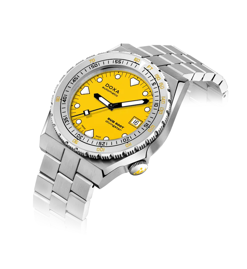 DOXA Sub 600T Divingstar Stainless Steel Sandblasted - 862.10.361.31-N
