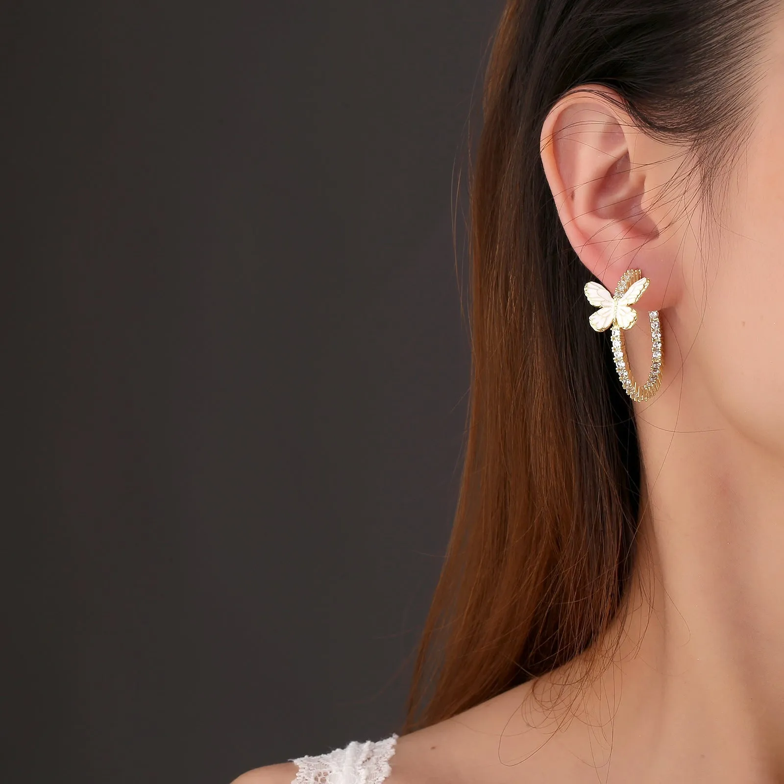 Dragon Red Bead Earrings