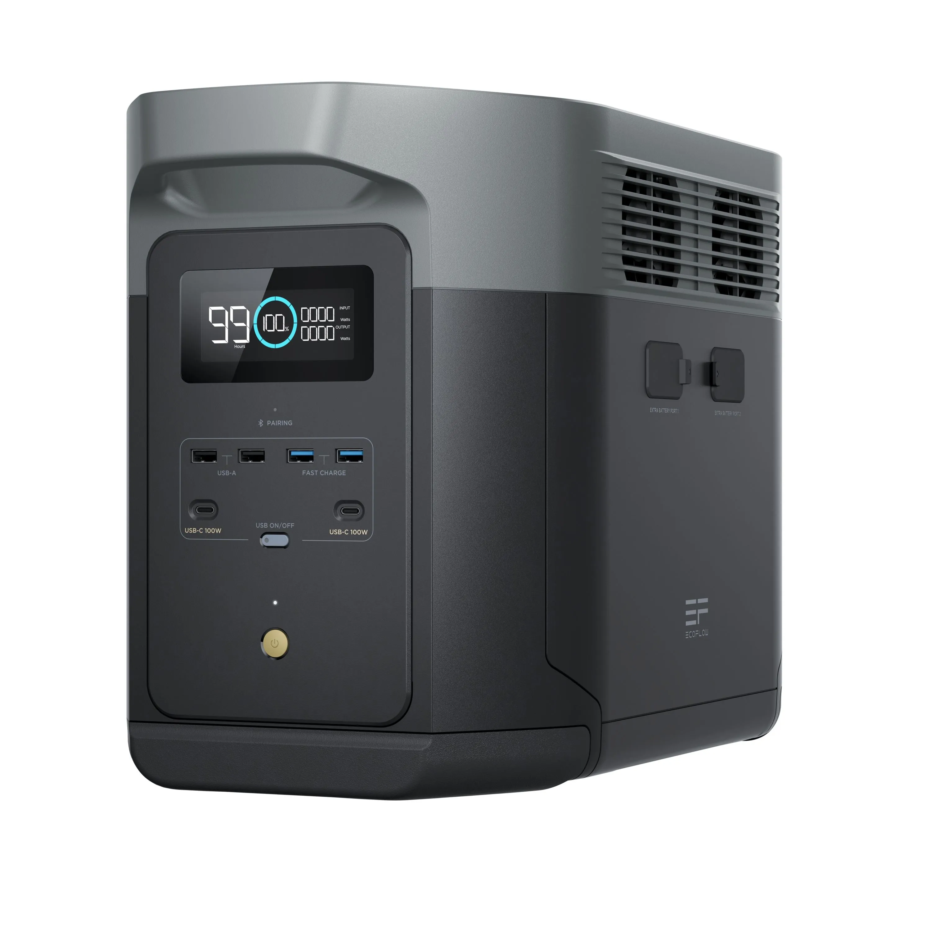 EcoFlow DELTA 2 Max with Extra Battery   800W Alternator Charger