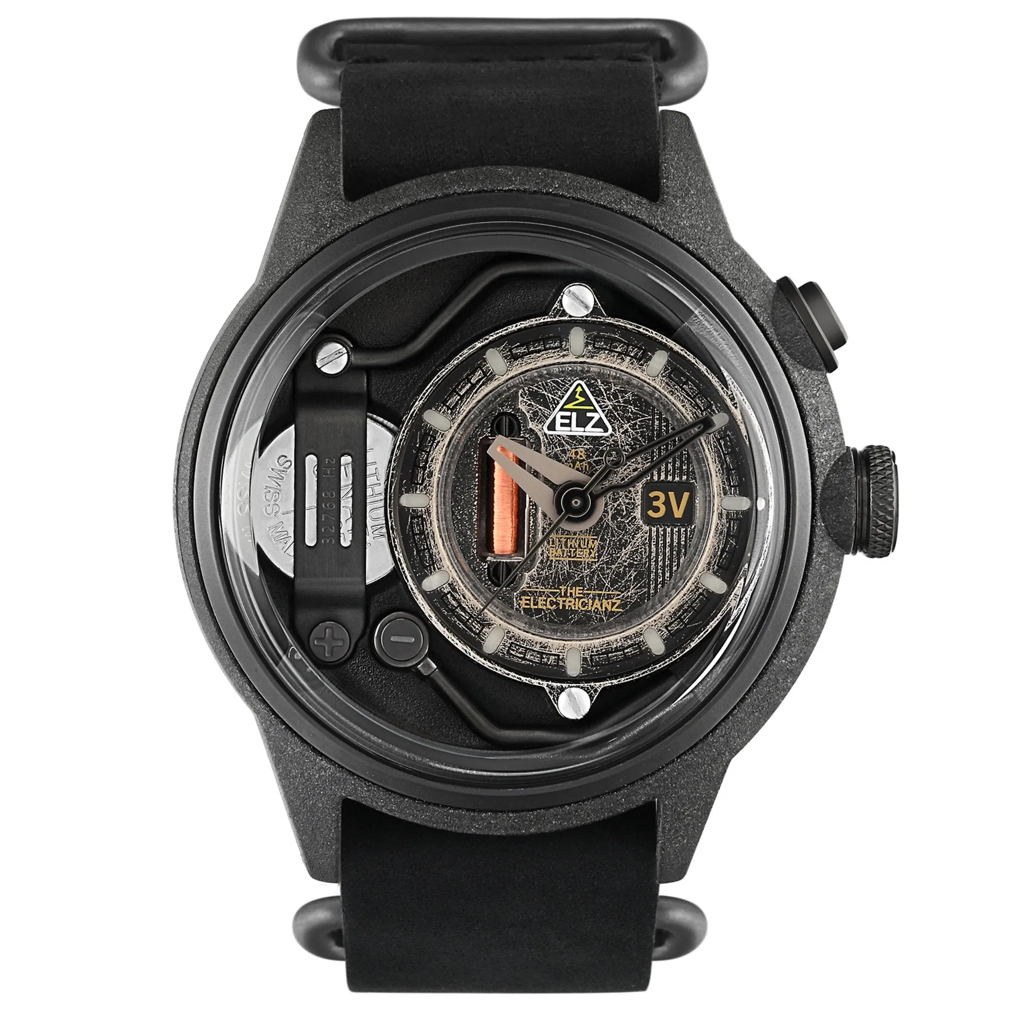 Electricianz Black Blackout Original Watch ZZ-A1C/03