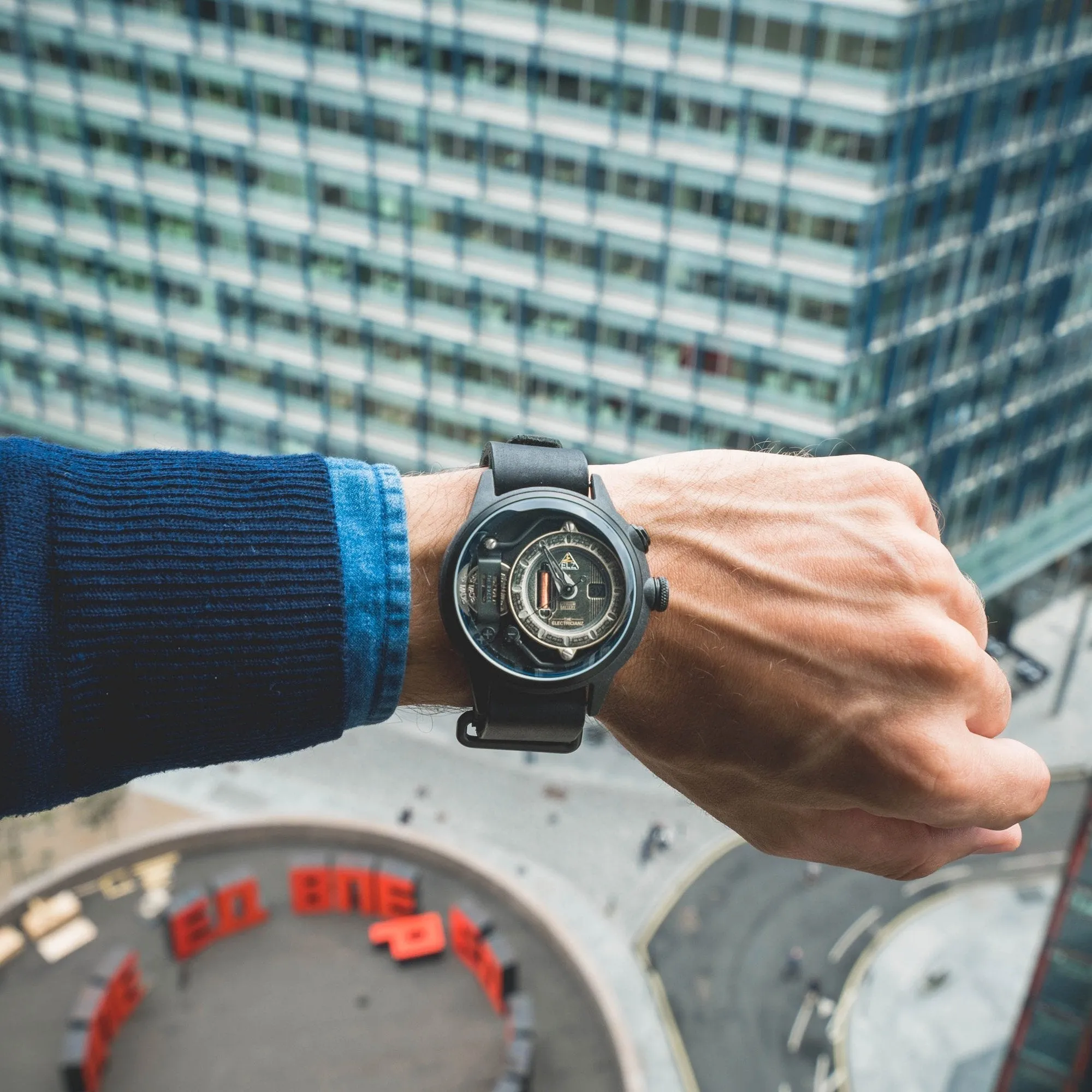 Electricianz Black Blackout Original Watch ZZ-A1C/03