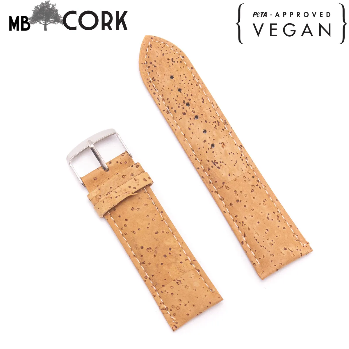 Embrace Sustainability in Style: Natural Cork Watch Strap