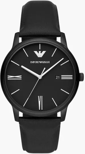 Emporio Armani Black Mens