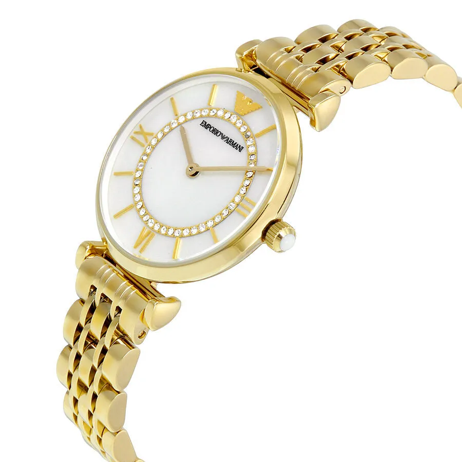 Emporio Armani Classic Mother of Pearl Dial Ladies Watch AR1907