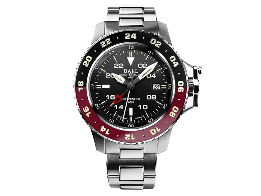 Engineer Hydrocarbon AeroGMT II Black/Red Ref. DG2018C-S3C-BK
