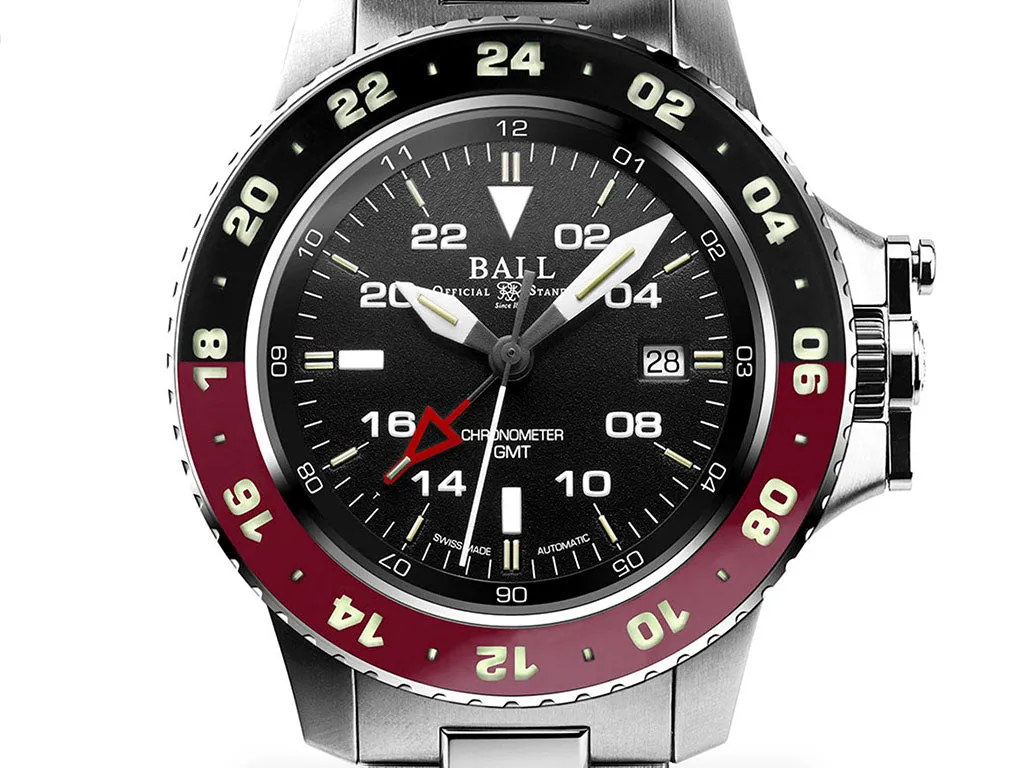 Engineer Hydrocarbon AeroGMT II Black/Red Ref. DG2018C-S3C-BK