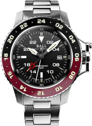 Engineer Hydrocarbon AeroGMT II Black/Red Ref. DG2018C-S3C-BK