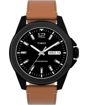 Essex Avenue 44mm Leather Strap Watch TW2U15100VQ