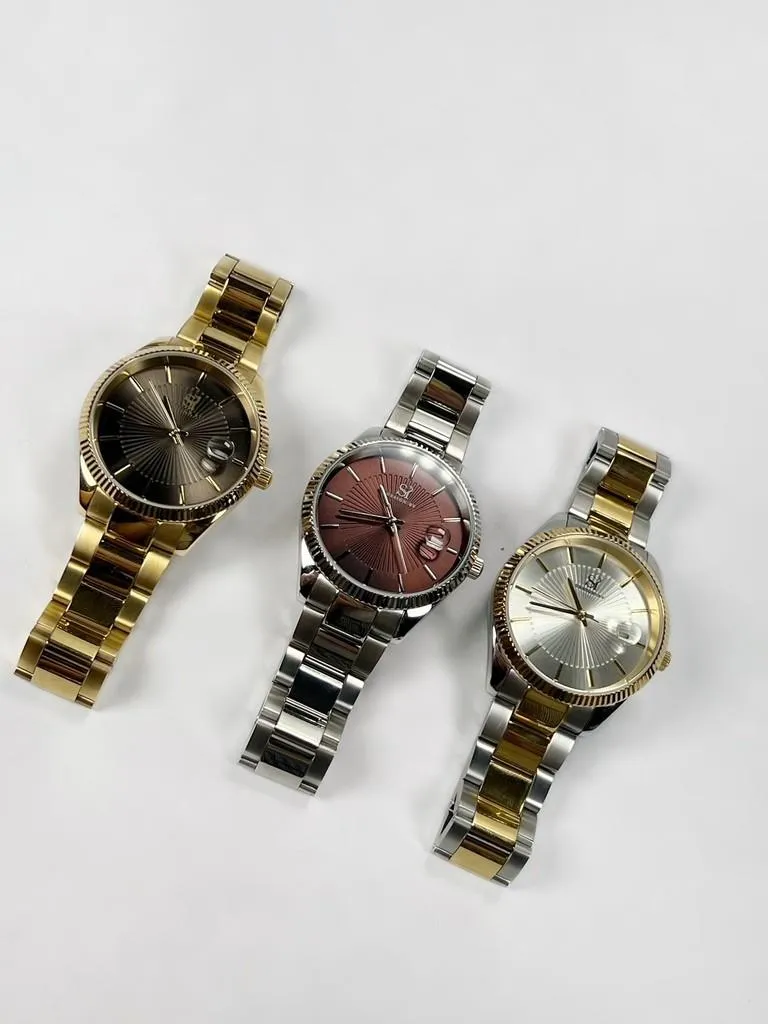 Everyday watch - silver/burgundy