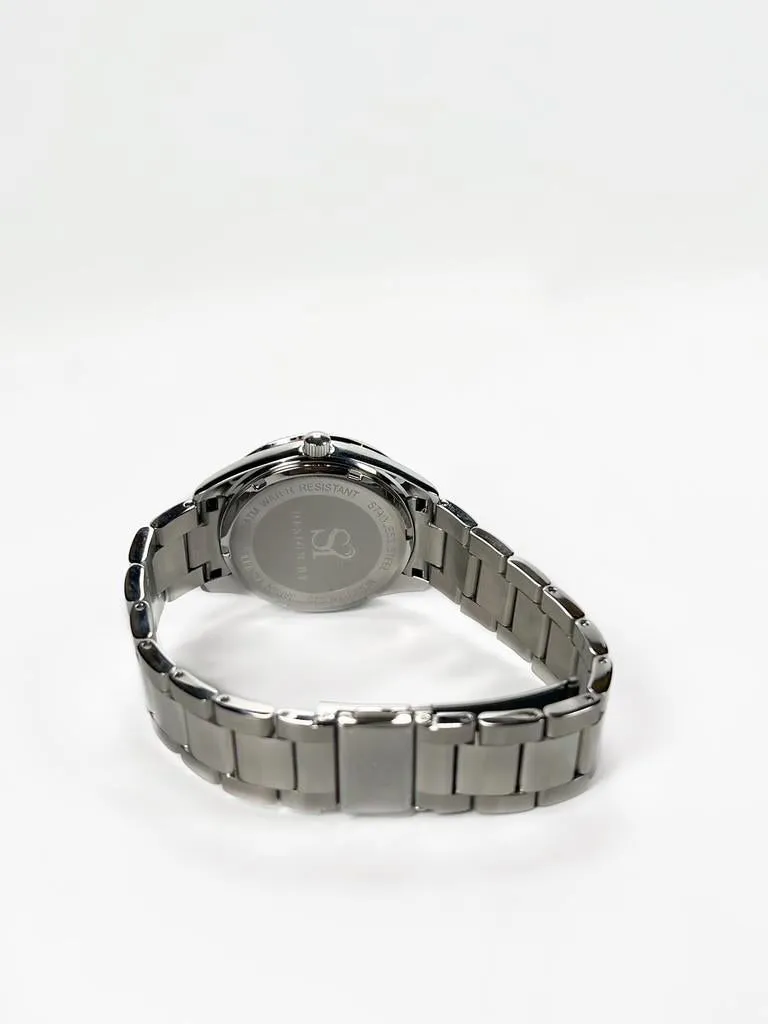 Everyday watch - silver/burgundy