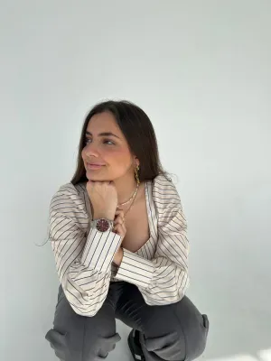 Everyday watch - silver/burgundy
