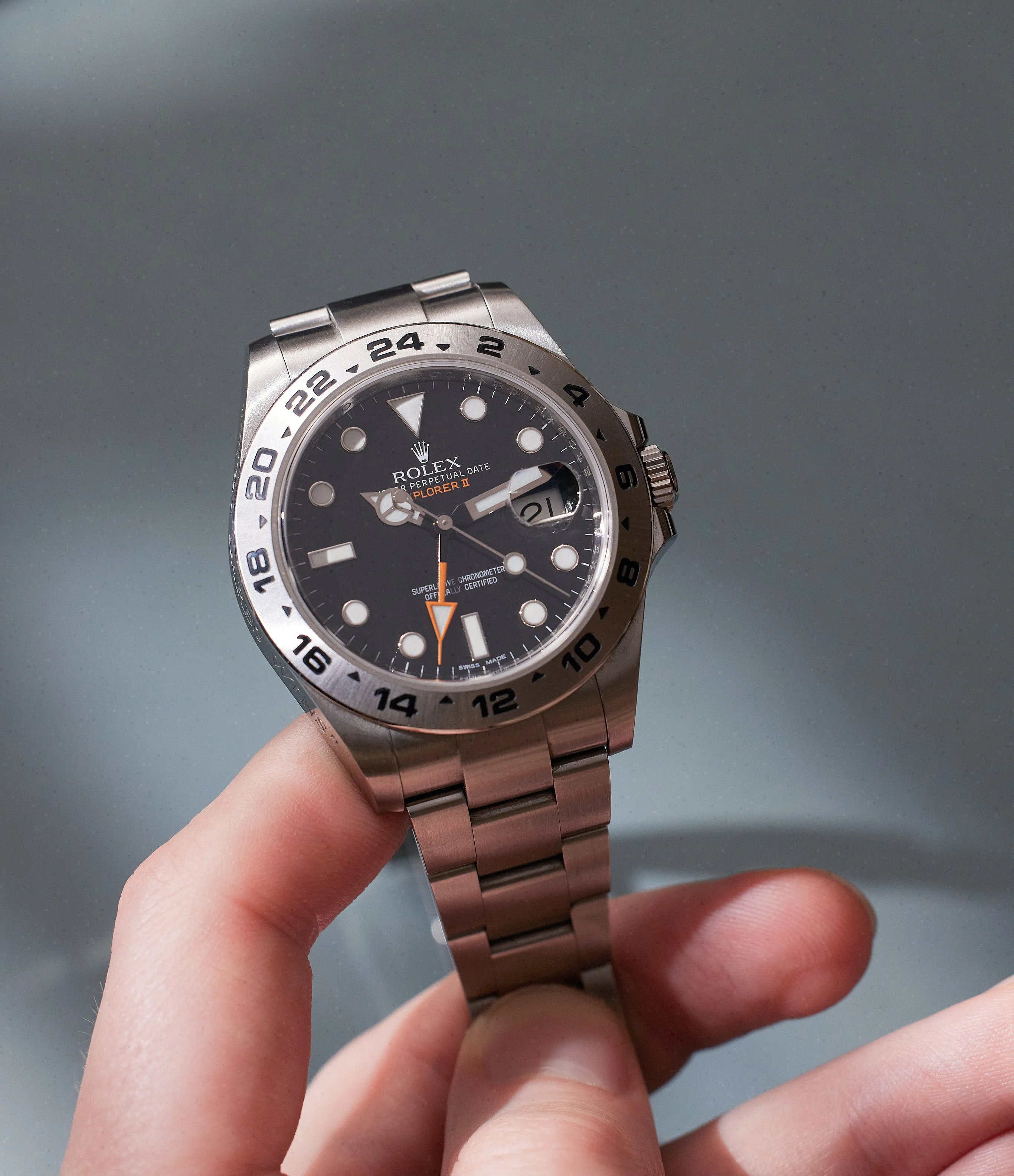 Explorer II | 'SAS' | Stainless Steel
