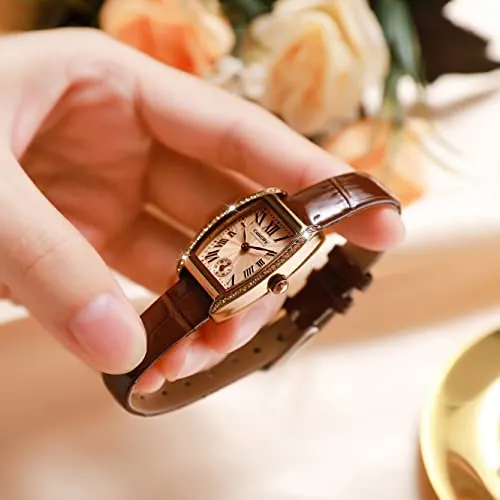 Fashion Retro Classic Roman Crystal Women Watches