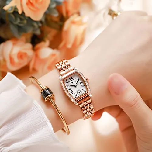 Fashion Retro Classic Roman Crystal Women Watches