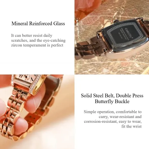 Fashion Retro Classic Roman Crystal Women Watches