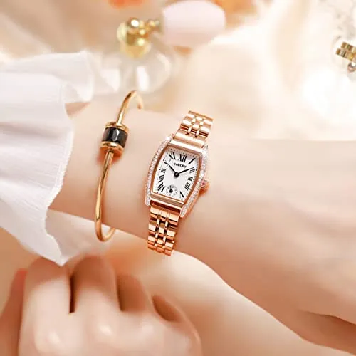 Fashion Retro Classic Roman Crystal Women Watches