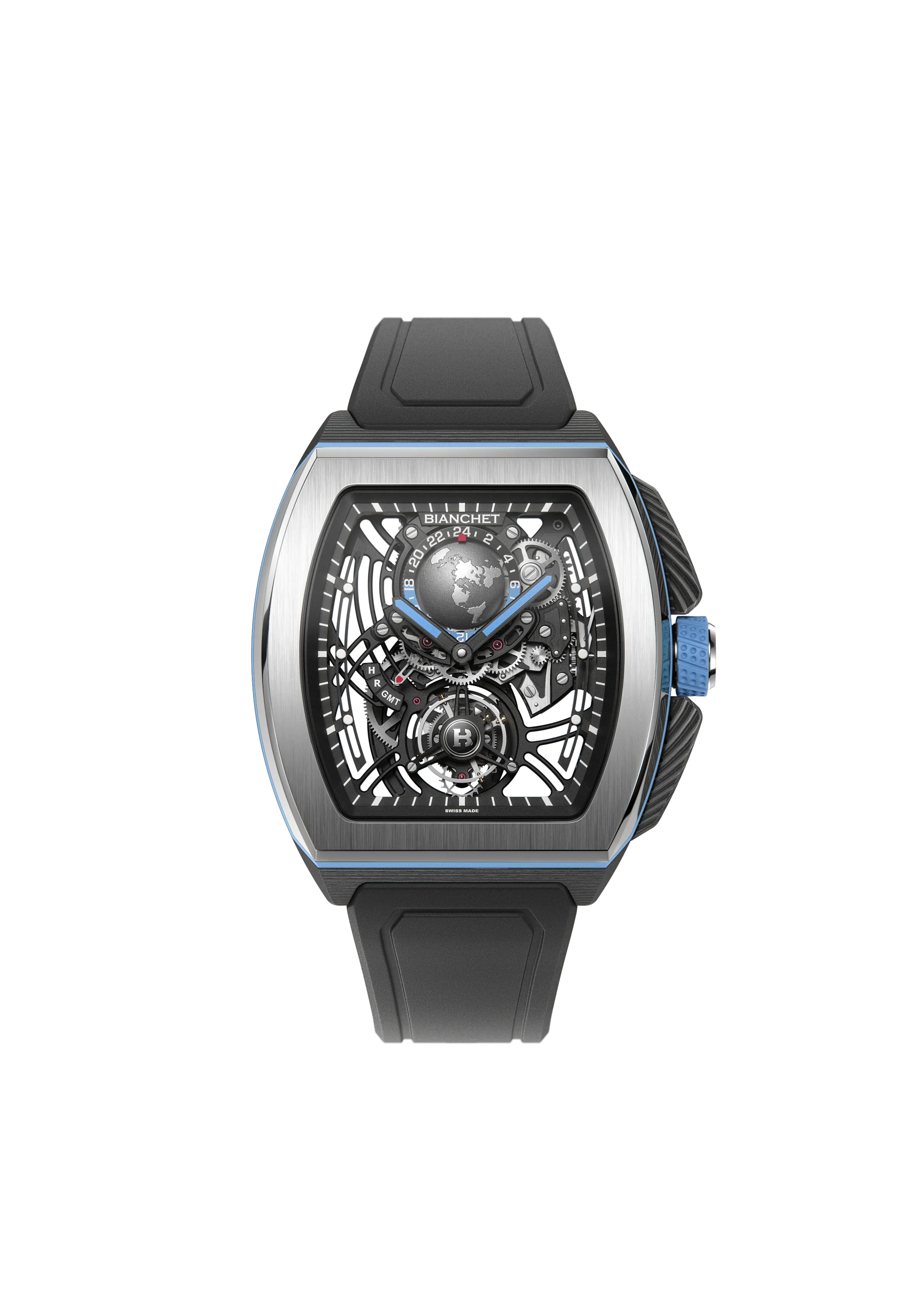 Flying Tourbillon Sport GMT B 1.618 Hybrid Sky Blue