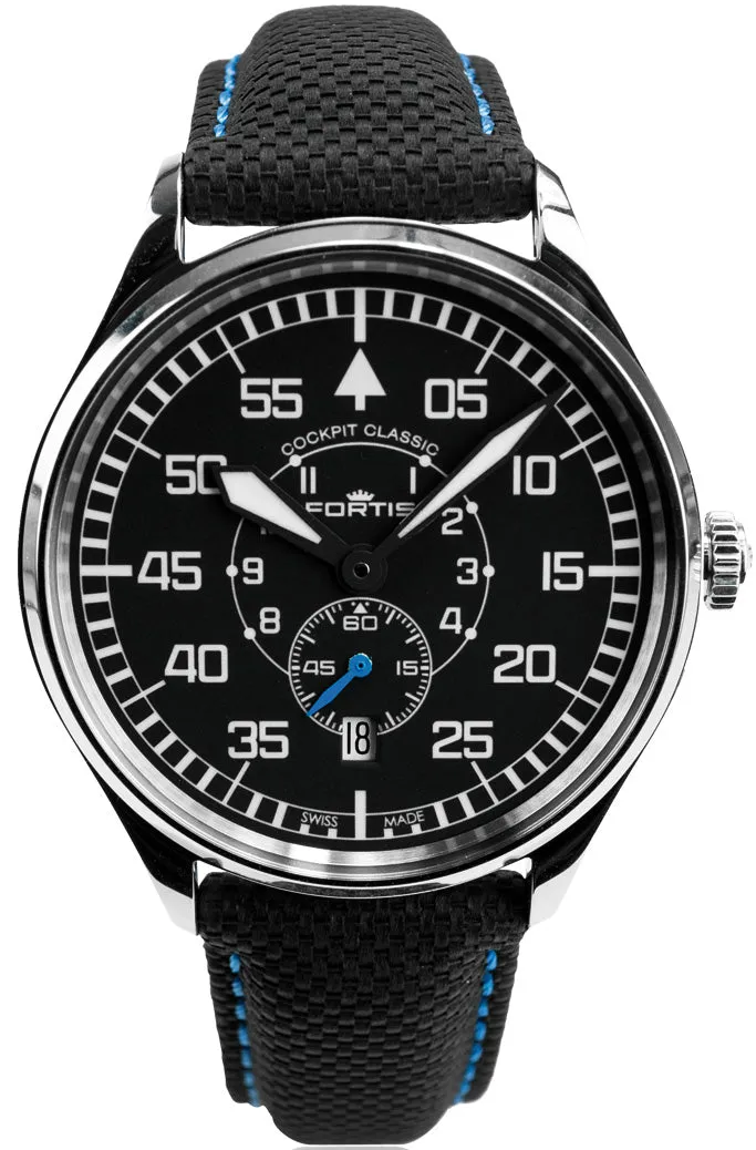Fortis Watch Aviatis Cockpit Classic Second