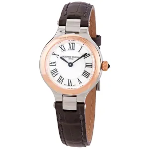 Frederique Constant Classic Quartz White Dial Ladies Watch FC-200M1ER32