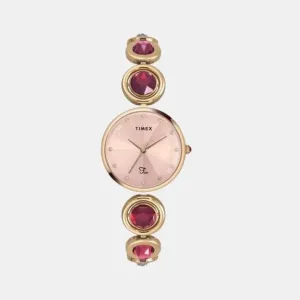 Fria Women's Pink Analog Watch TWEL16402