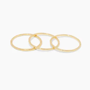 G Ring Set Gold