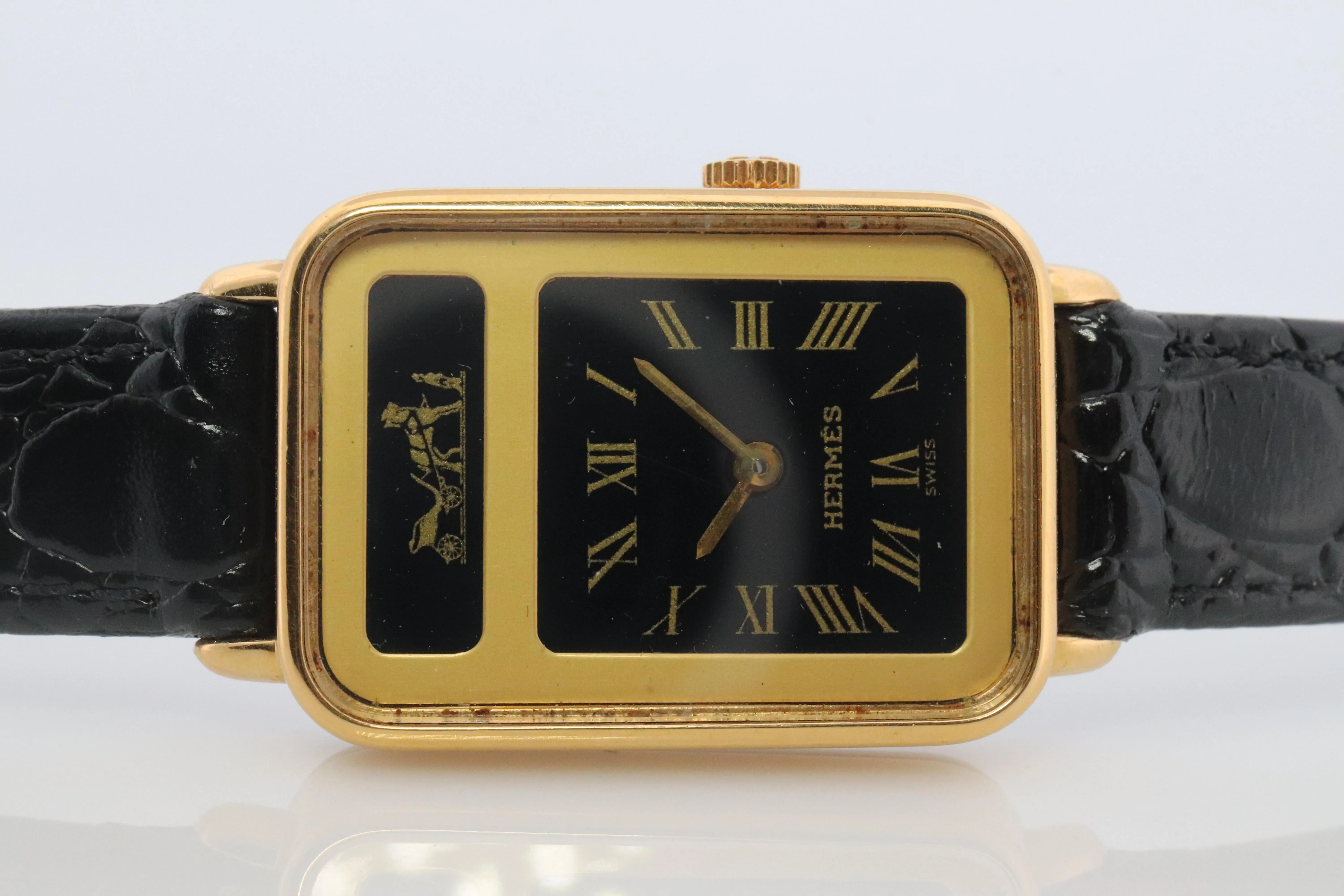 Genuine HERMES Tank. Ladies Hermes Ladies Watch.