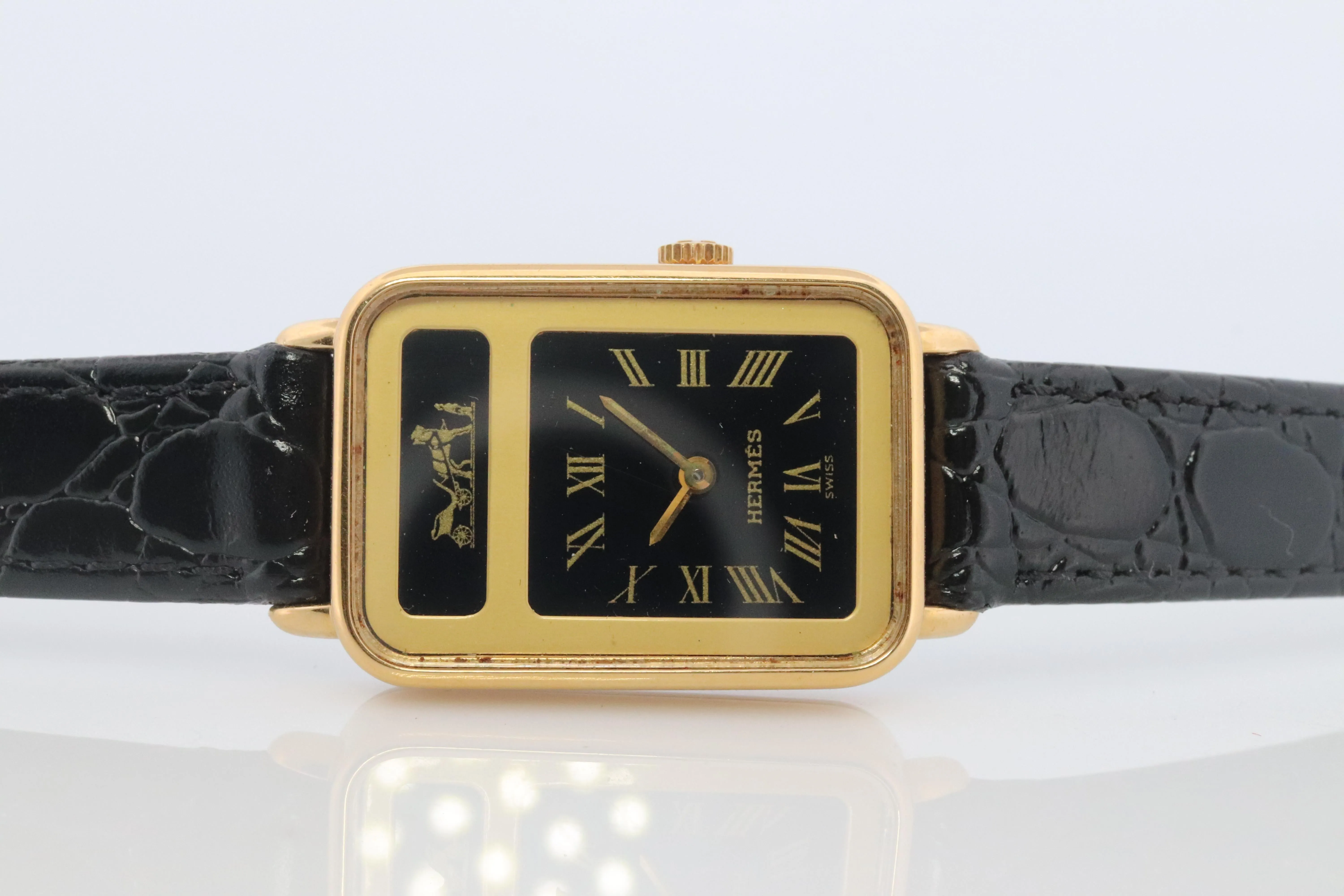 Genuine HERMES Tank. Ladies Hermes Ladies Watch.