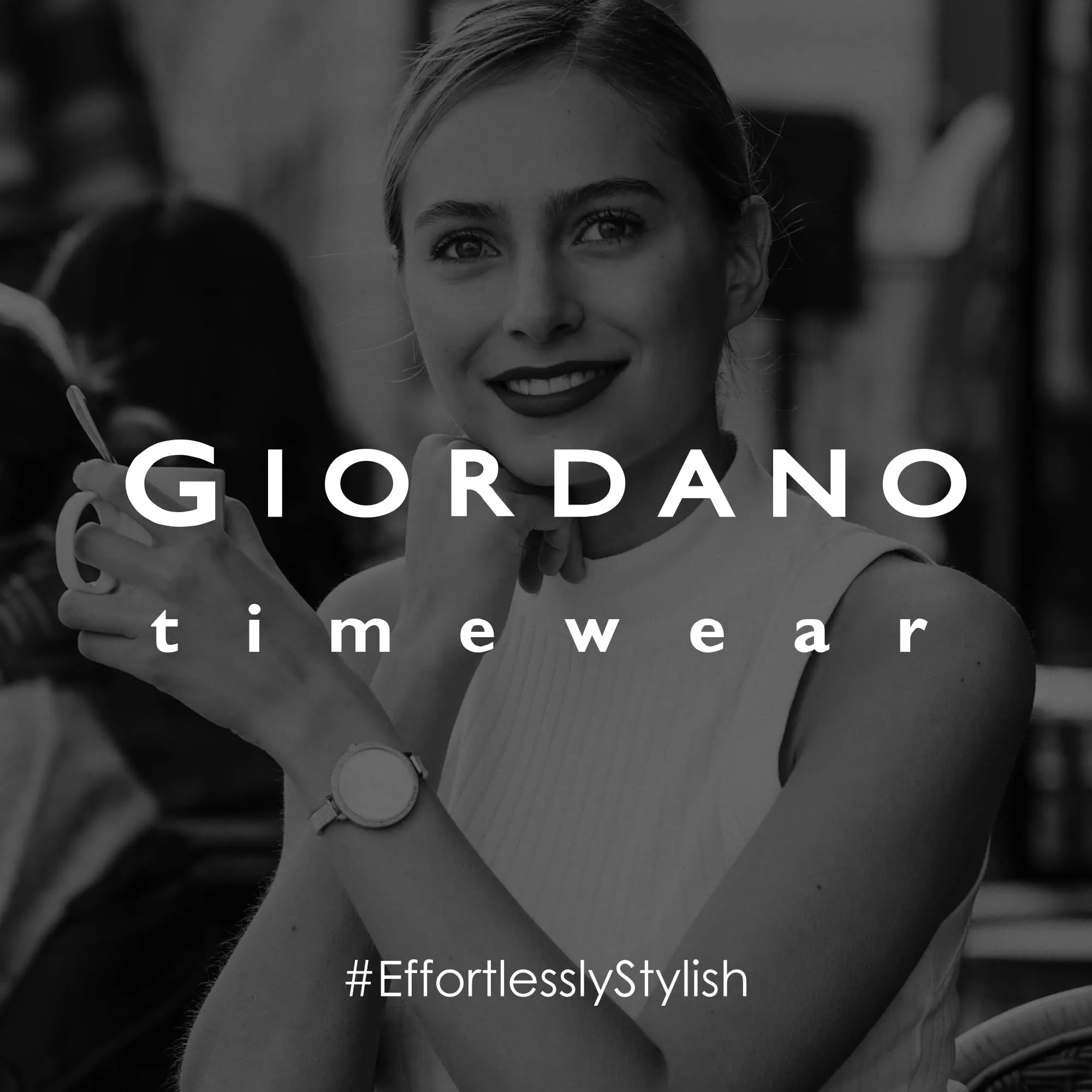 Giordano Analog Watch for Women's with See through Elegant Dial with Stainless Steel Strap|Round Shape Fashion Wrist Watch for Women|Ladies|Girls to Compliment Your Look|Ideal Gift for Women's - GD-60010