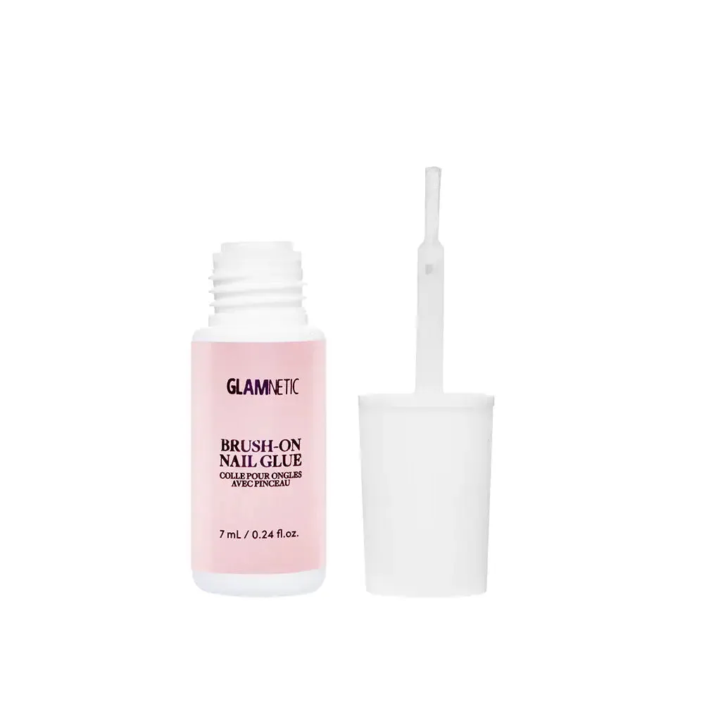 Glamnetic Brush-on Nail Glue|Travel Friendly|Brush Tip Applicator