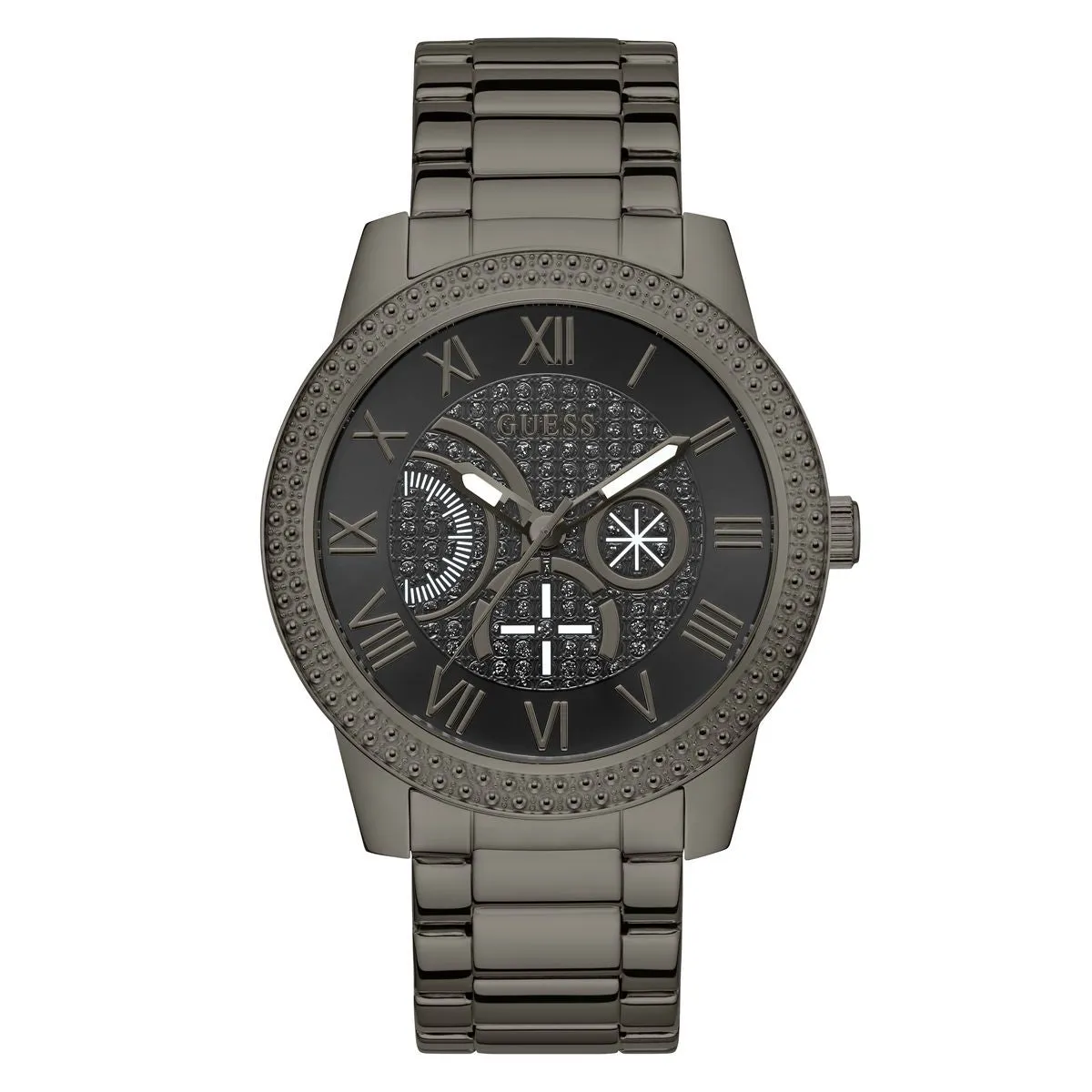 Guess Black Dial Men Analog Watch - U1395G2M