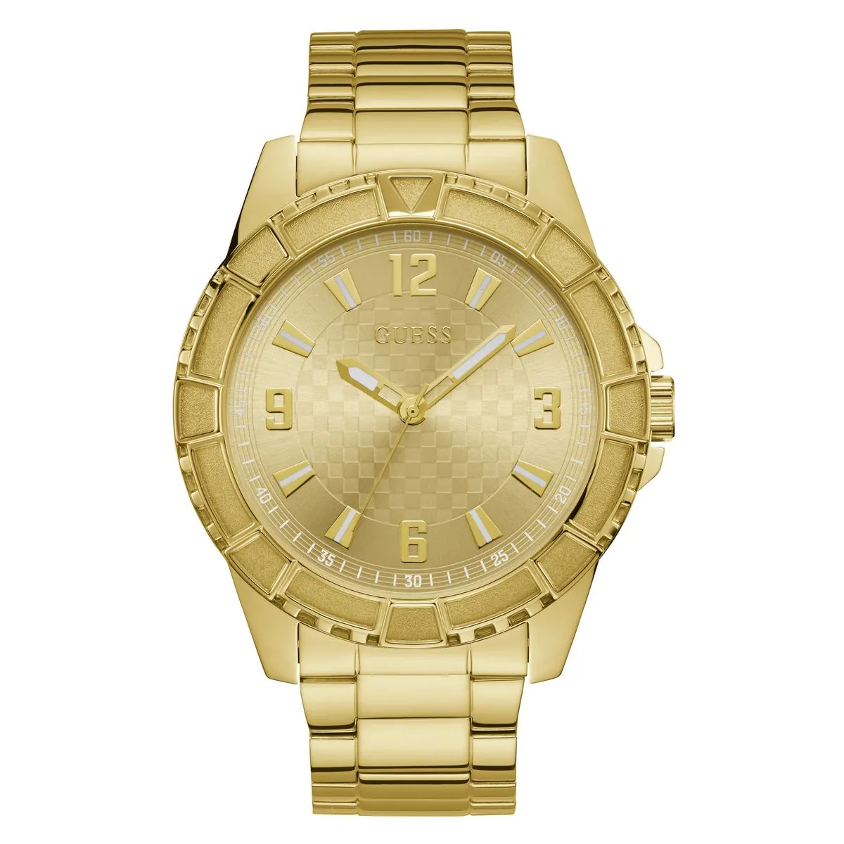 Guess Gold Dial Men Analog Watch - U1365G3M