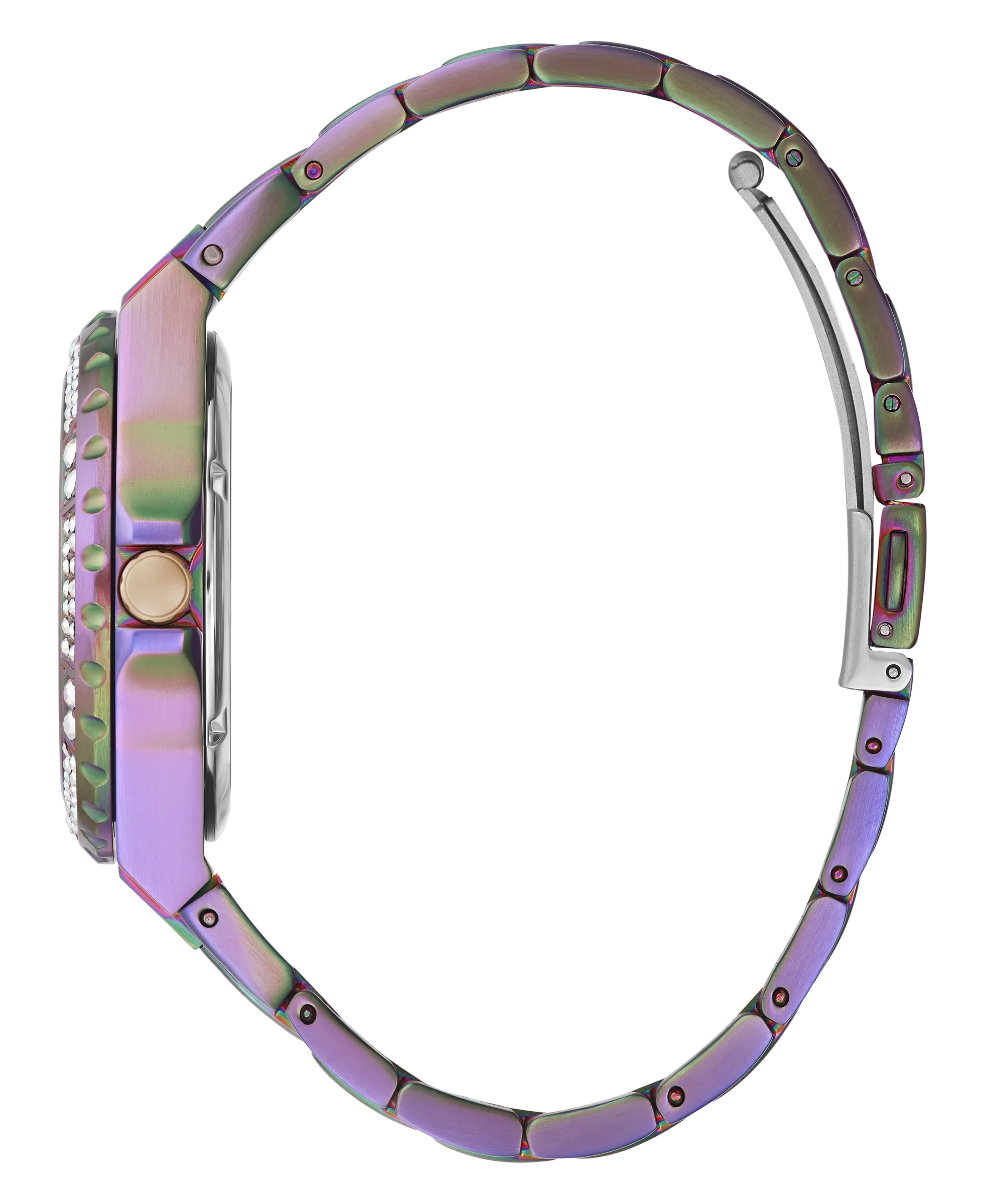 Guess Rose Gold Dial Women Watch - GW0302L3